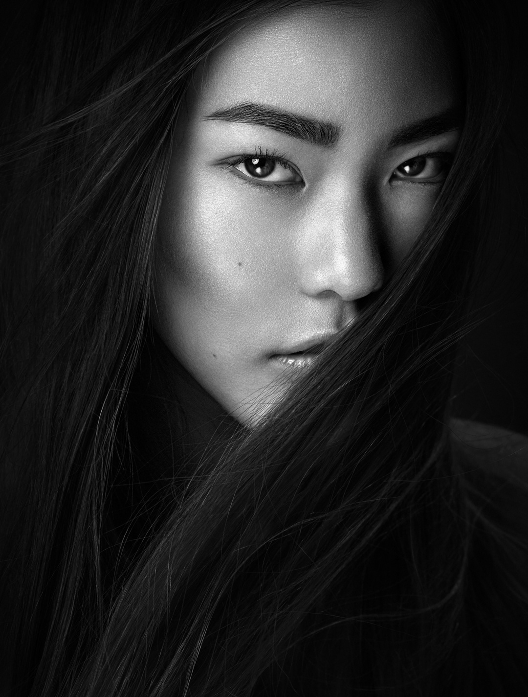Mitja Kobal portrait women in monochrome Mitja Kobal portrait women in monochrome