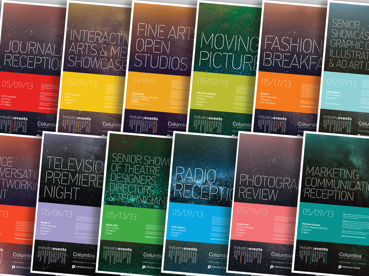 Art Direction for Columbia College Chicago
