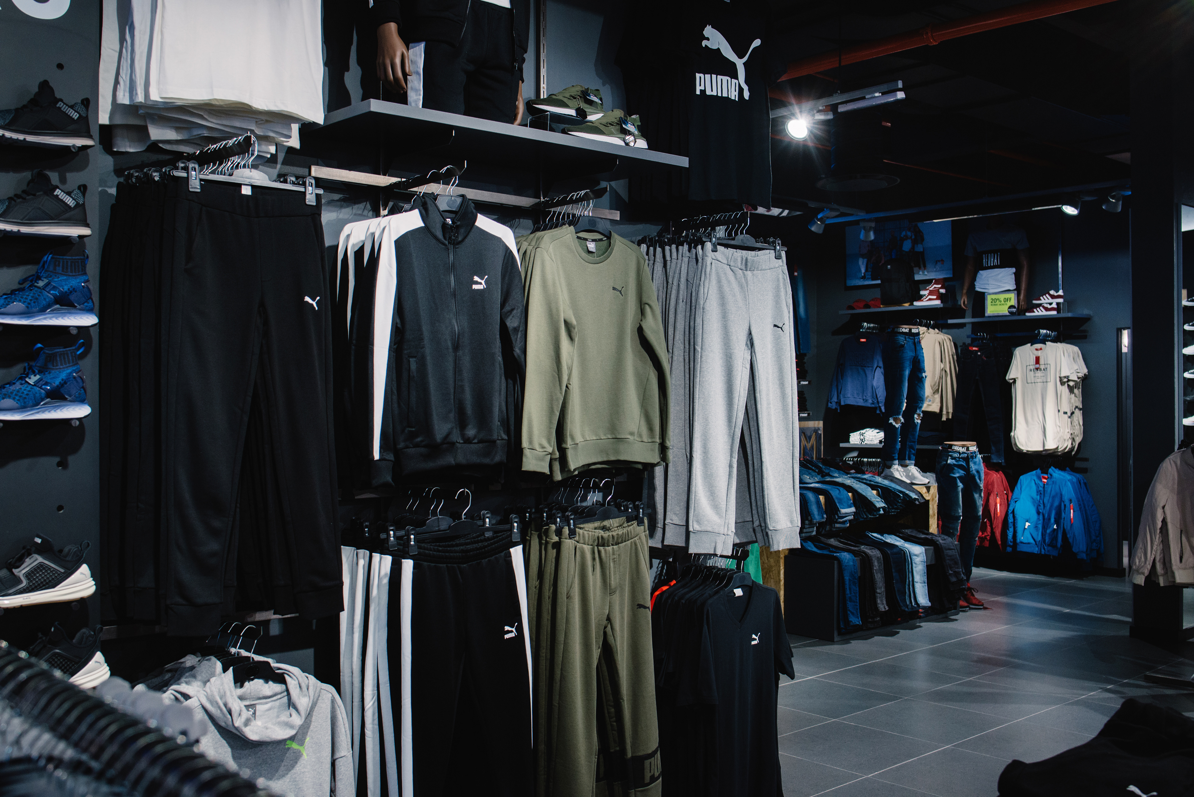 Ashiq Johnson Photographer // Retoucher Sportscene Store Rebrand