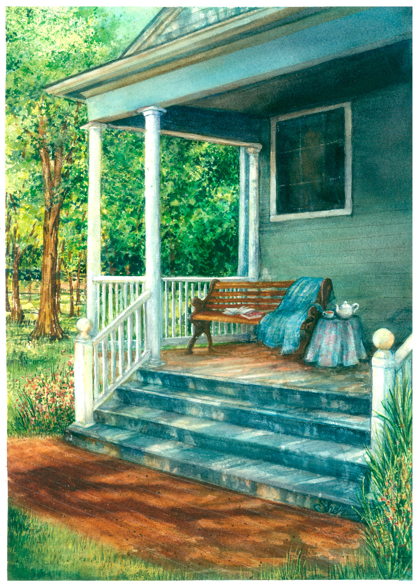 Serenity - Watercolor 