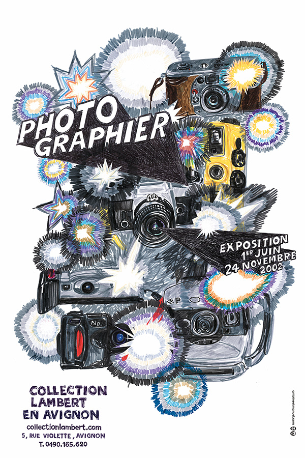 Photographier exhibition poster, 2002