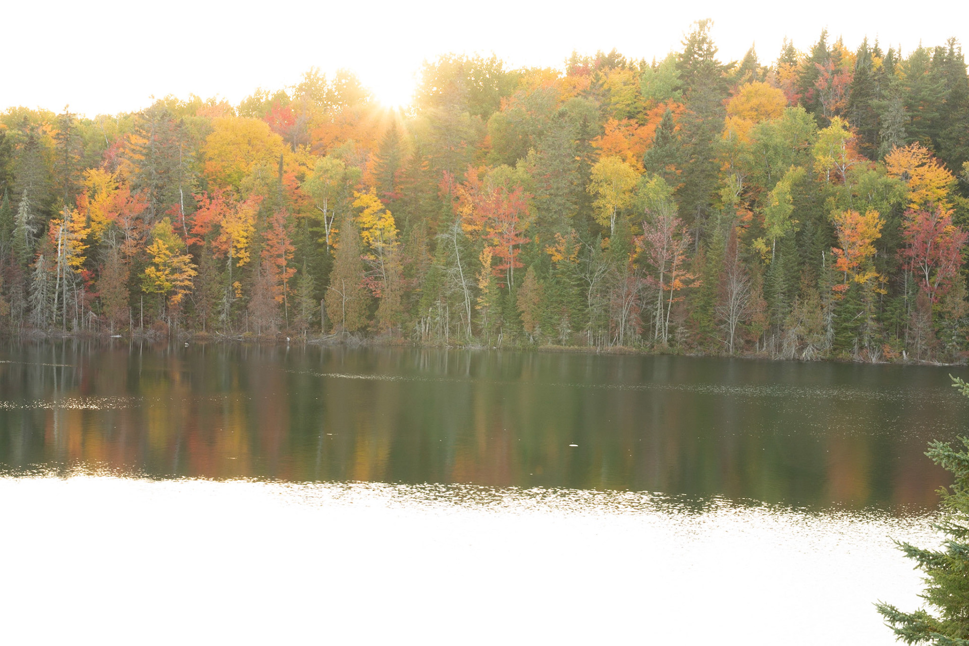 Lac à l'eau Claire