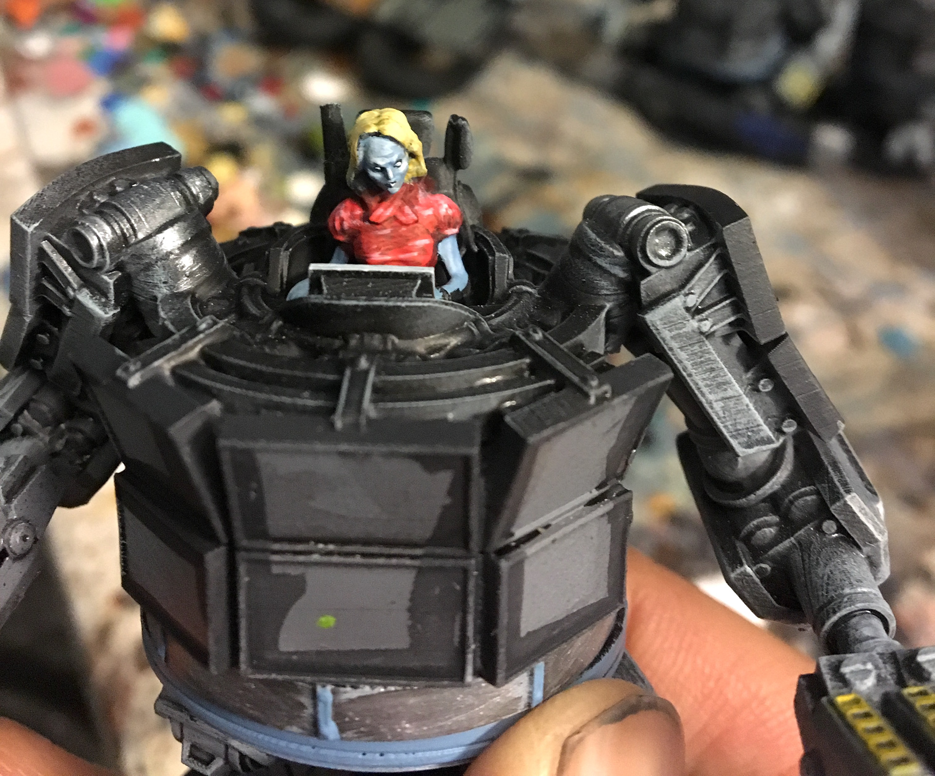 Paint and finish by Shane Brockway.