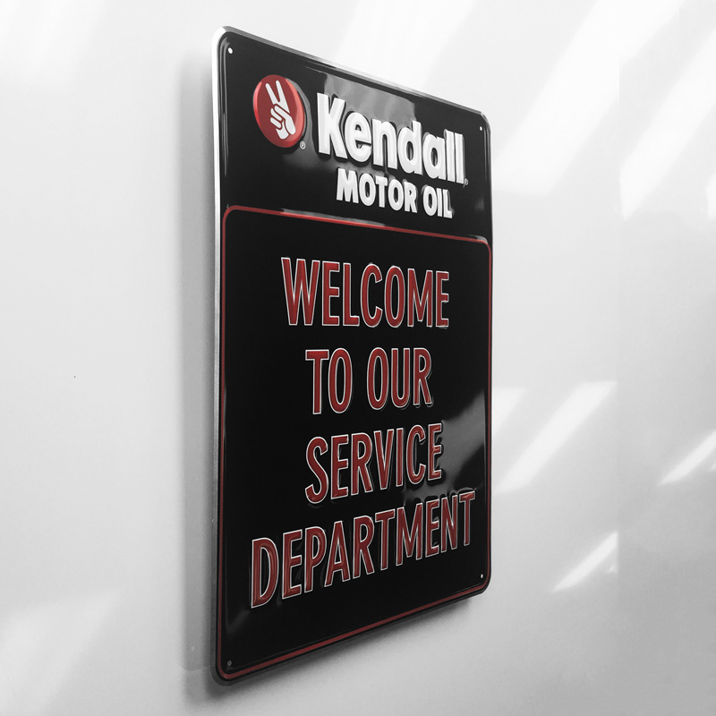 Kendal Motor Oil Sign