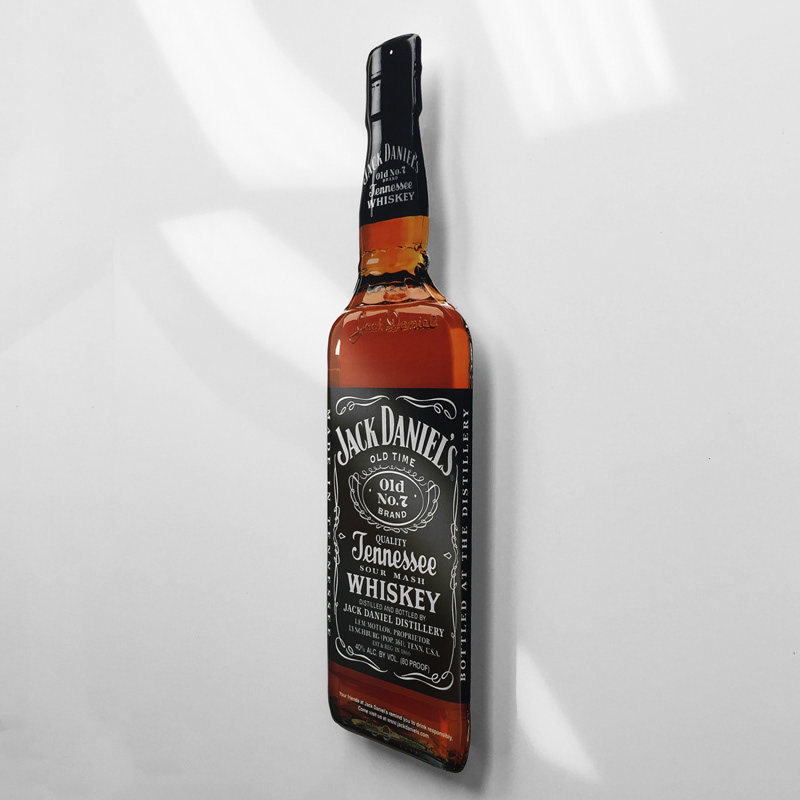 Jack Daniels Tin Tacker Sign