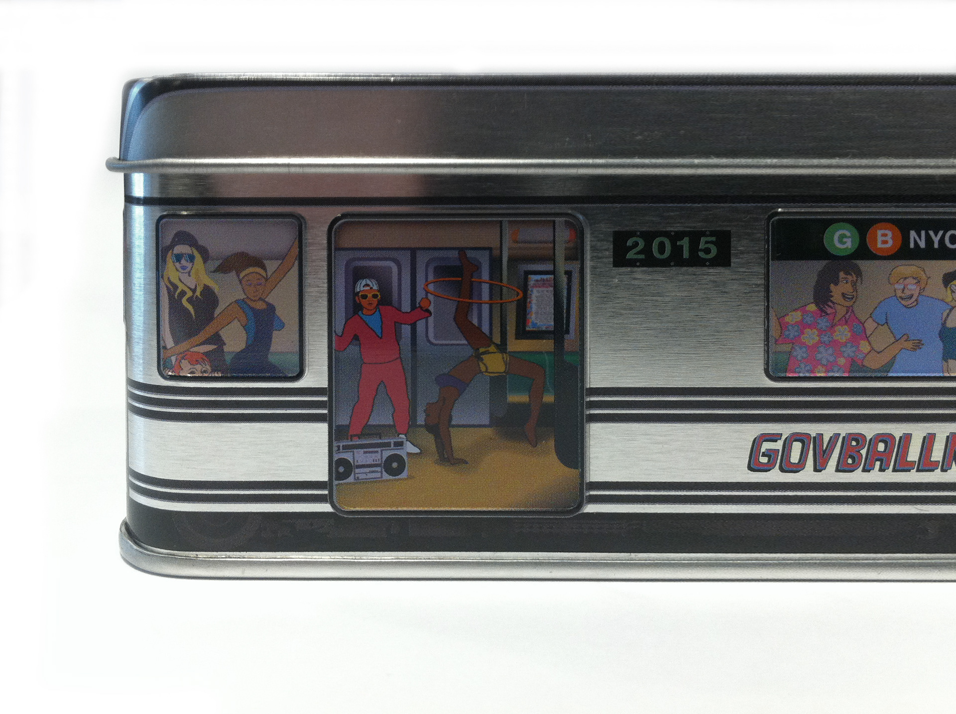 Rob Royall Governors Ball Collectors Tin Box / Wristband Package