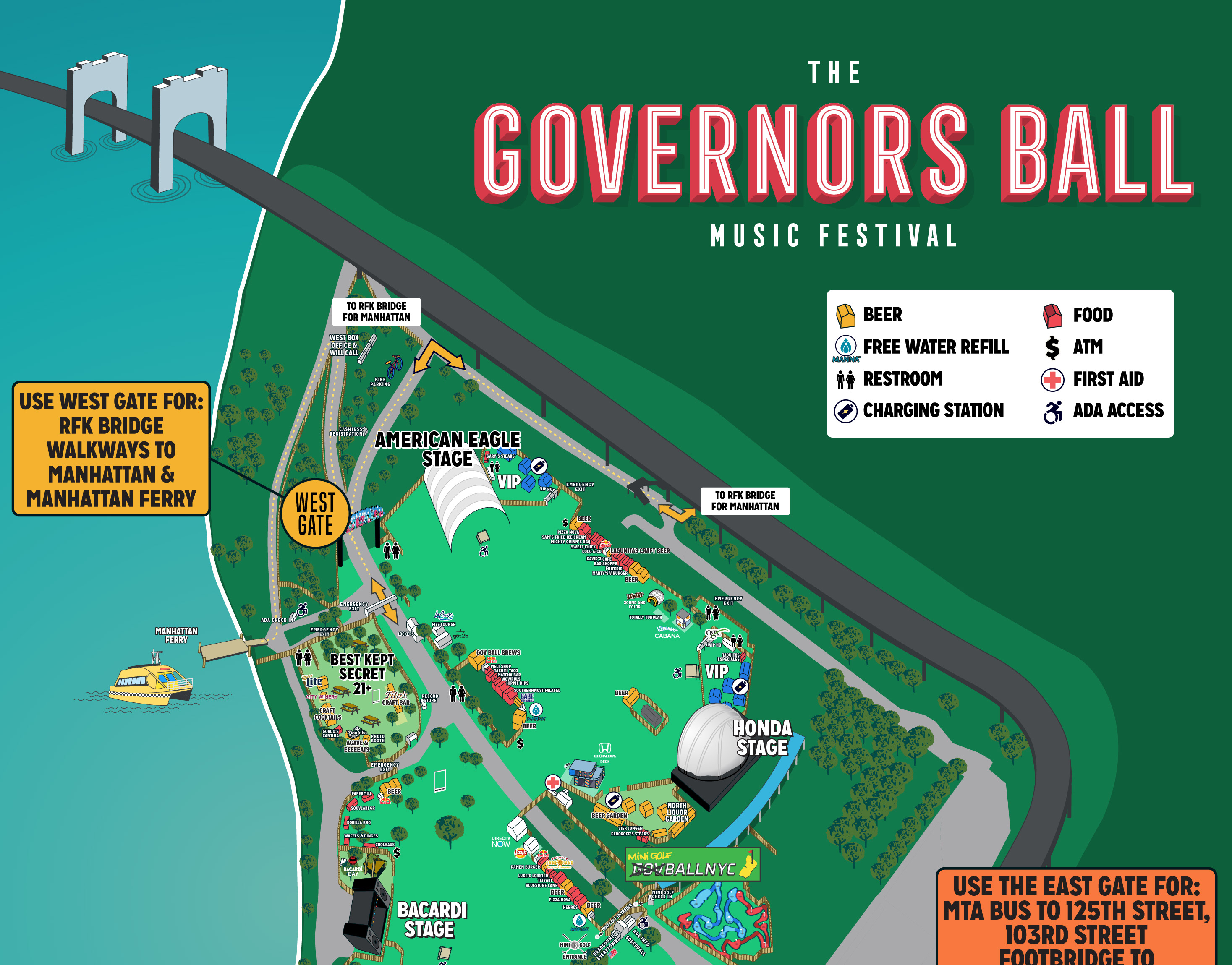 Rob Royall Governors Ball Music Festival 2018 Map 0044