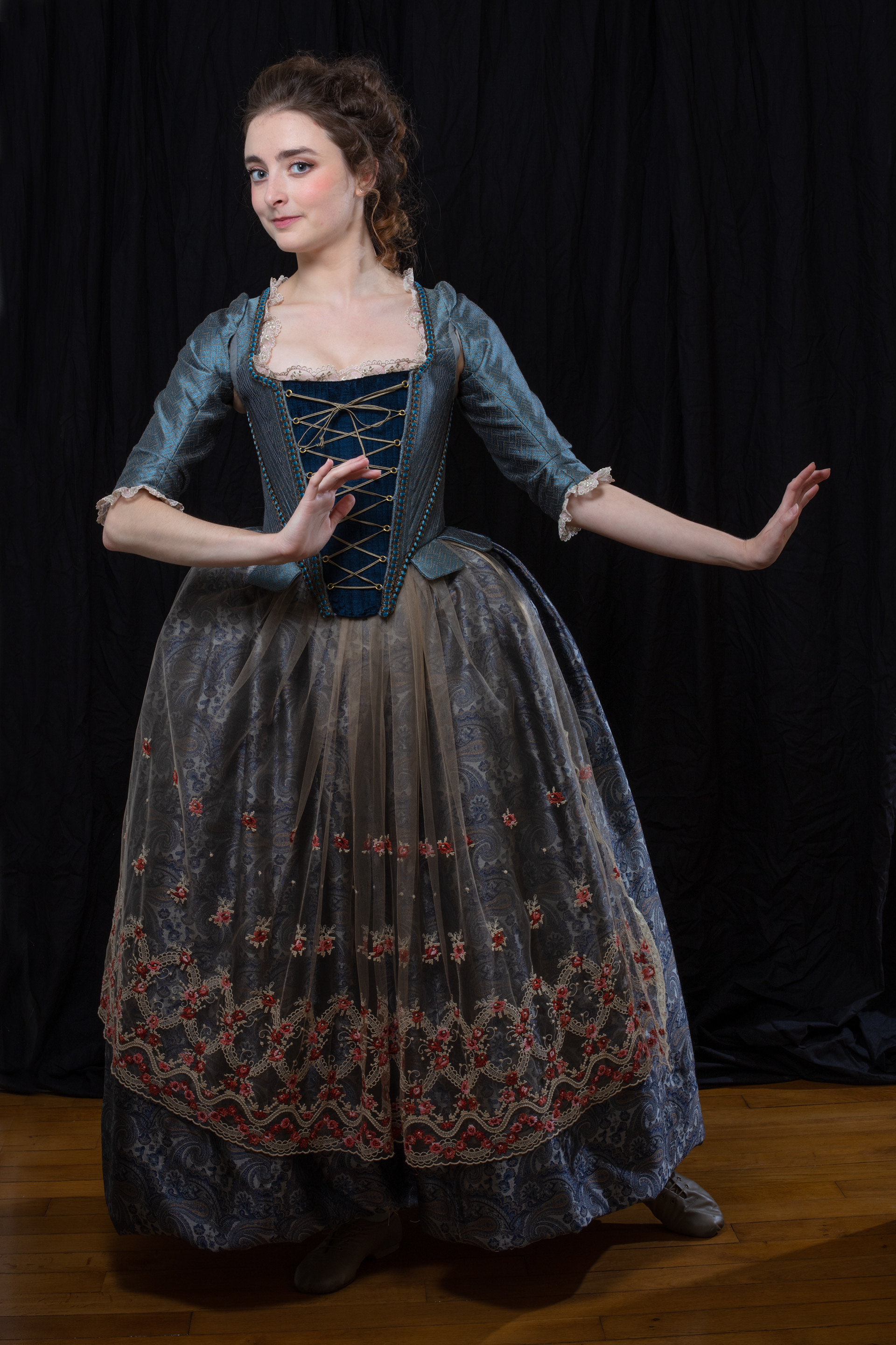Les chanteurs et les costumes de l'Opéra de Versailles