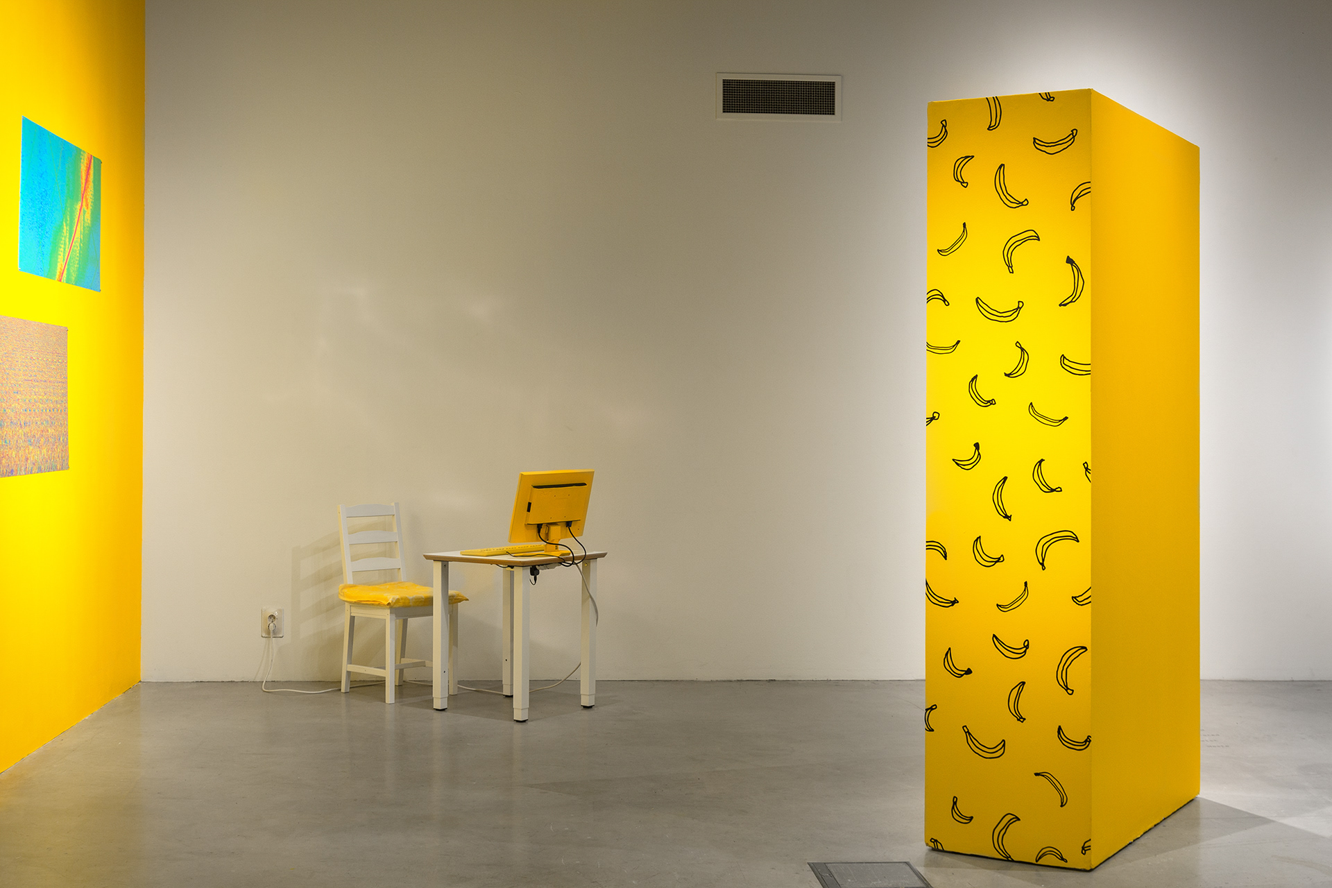 Monika Balu Phoneme Terminal installation view