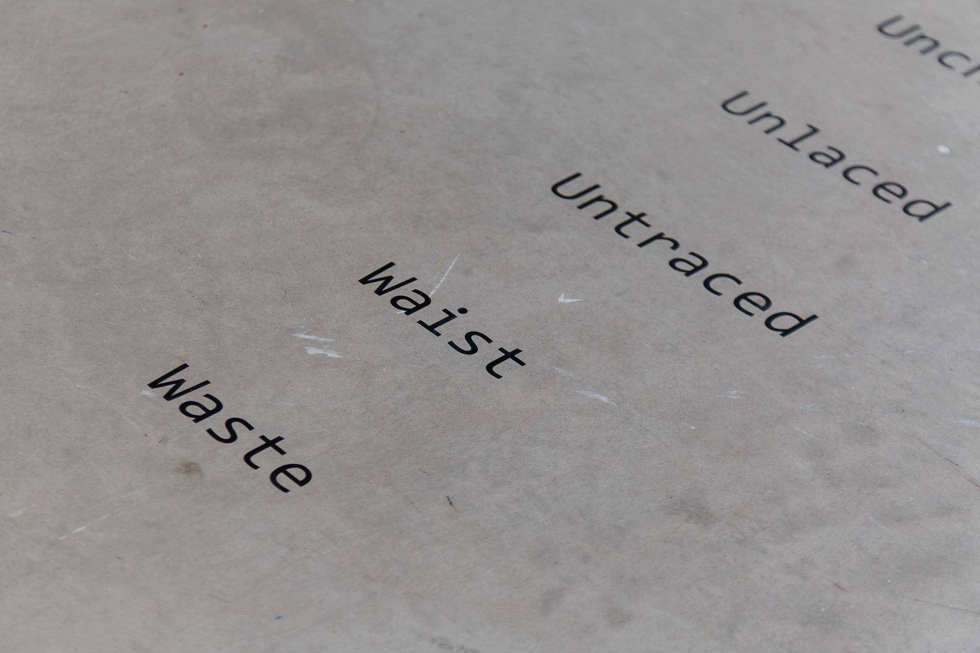 Monika Balu Alphabetical Rhymes exhibition
