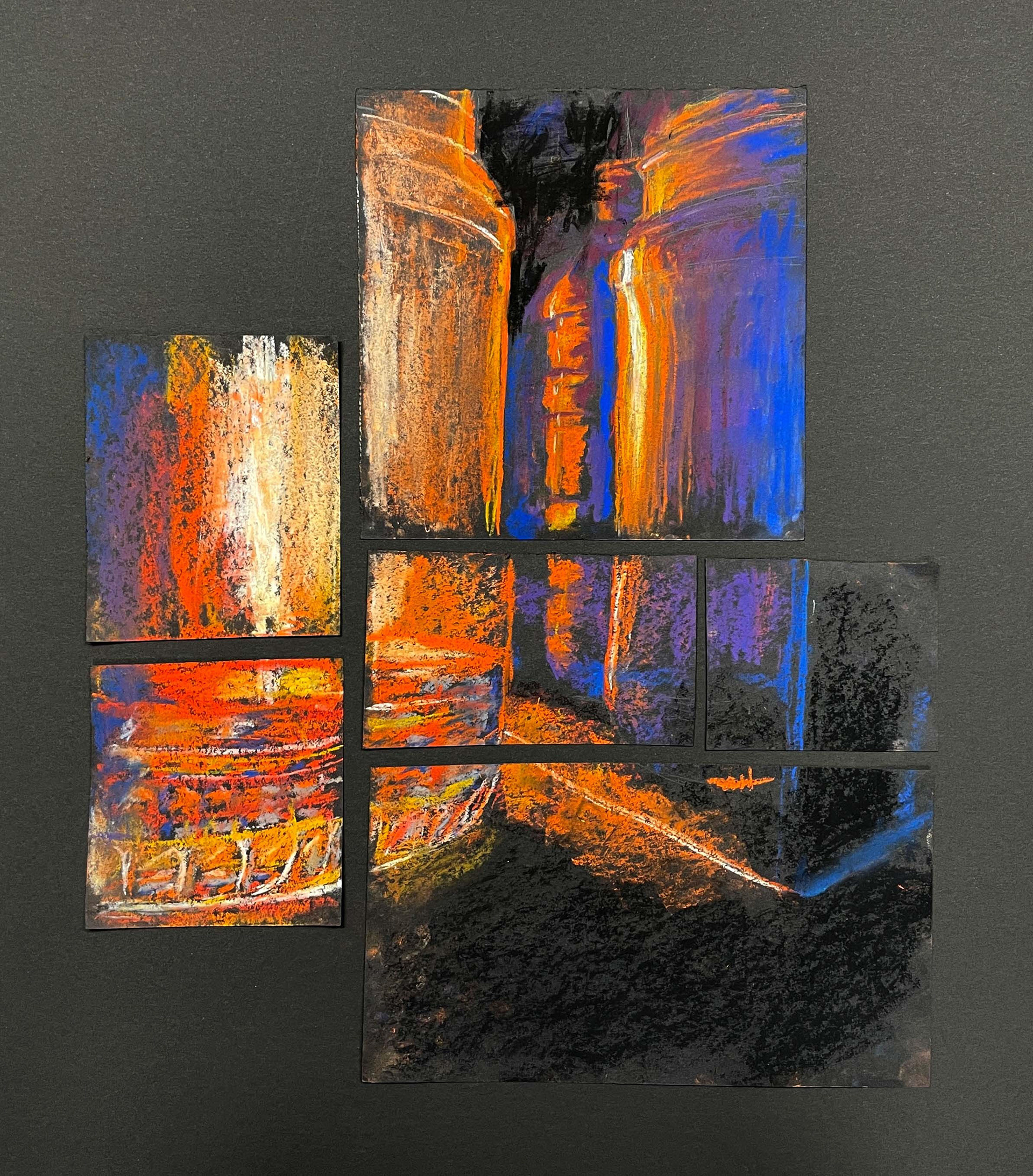 Daniel Anthony, Pastel Refraction Study, Drawing & Illustration, St Ignatius High School, Educator: Julianna Burrows, Grade 11, Silver Key