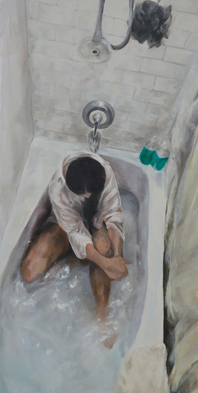 Margot Sanders, Contact, Painting, Orange High School, Educator: Dan Whitely, Grade 12, Gold Key