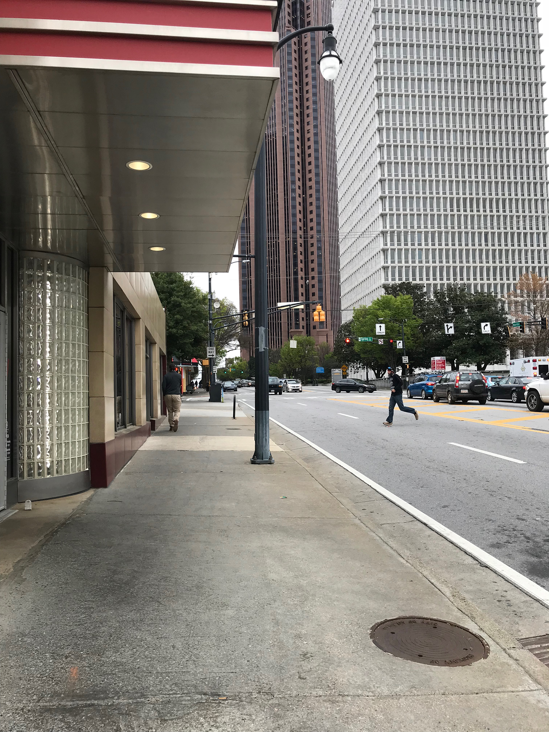 jaywalking