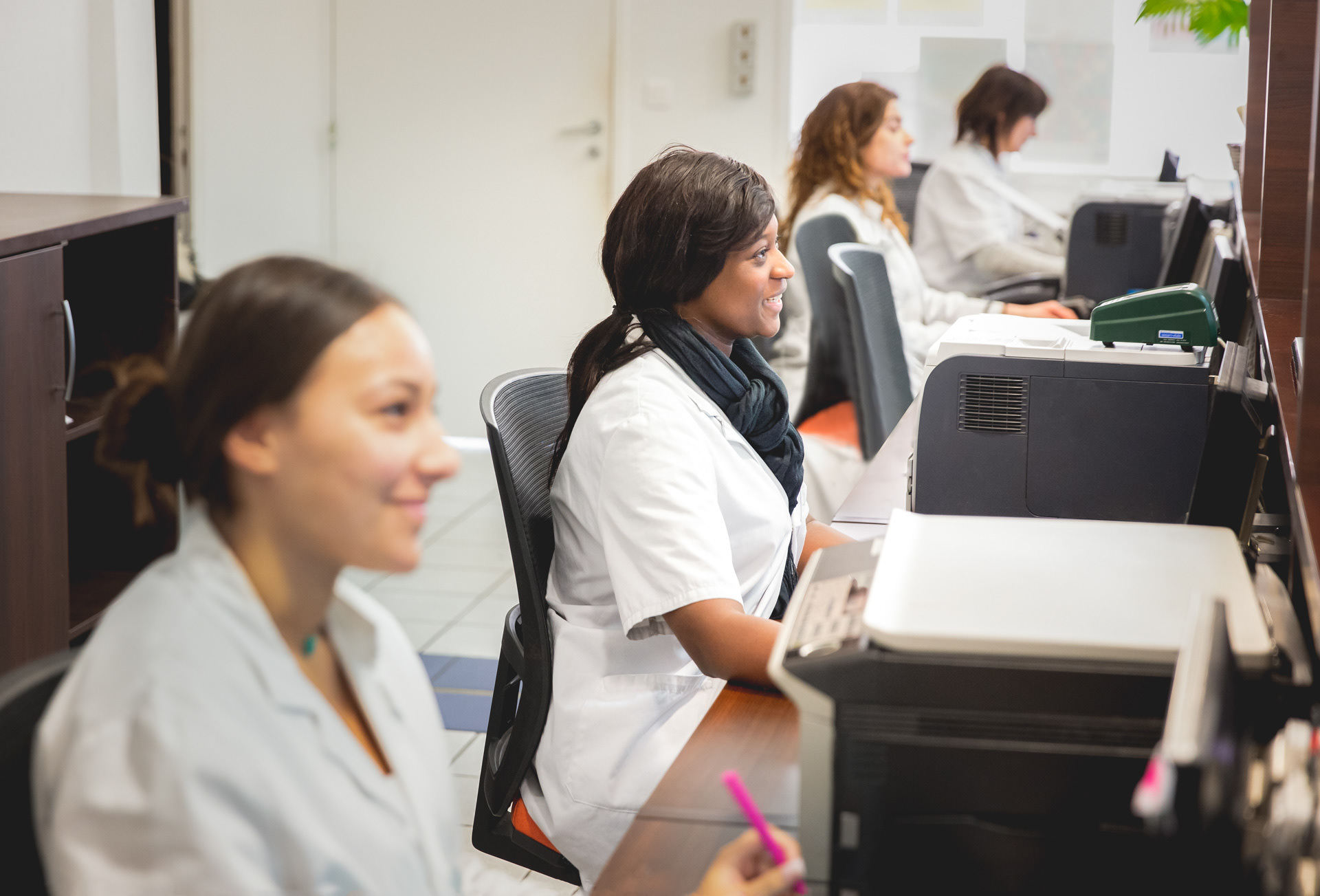 Personnel de l'accueil