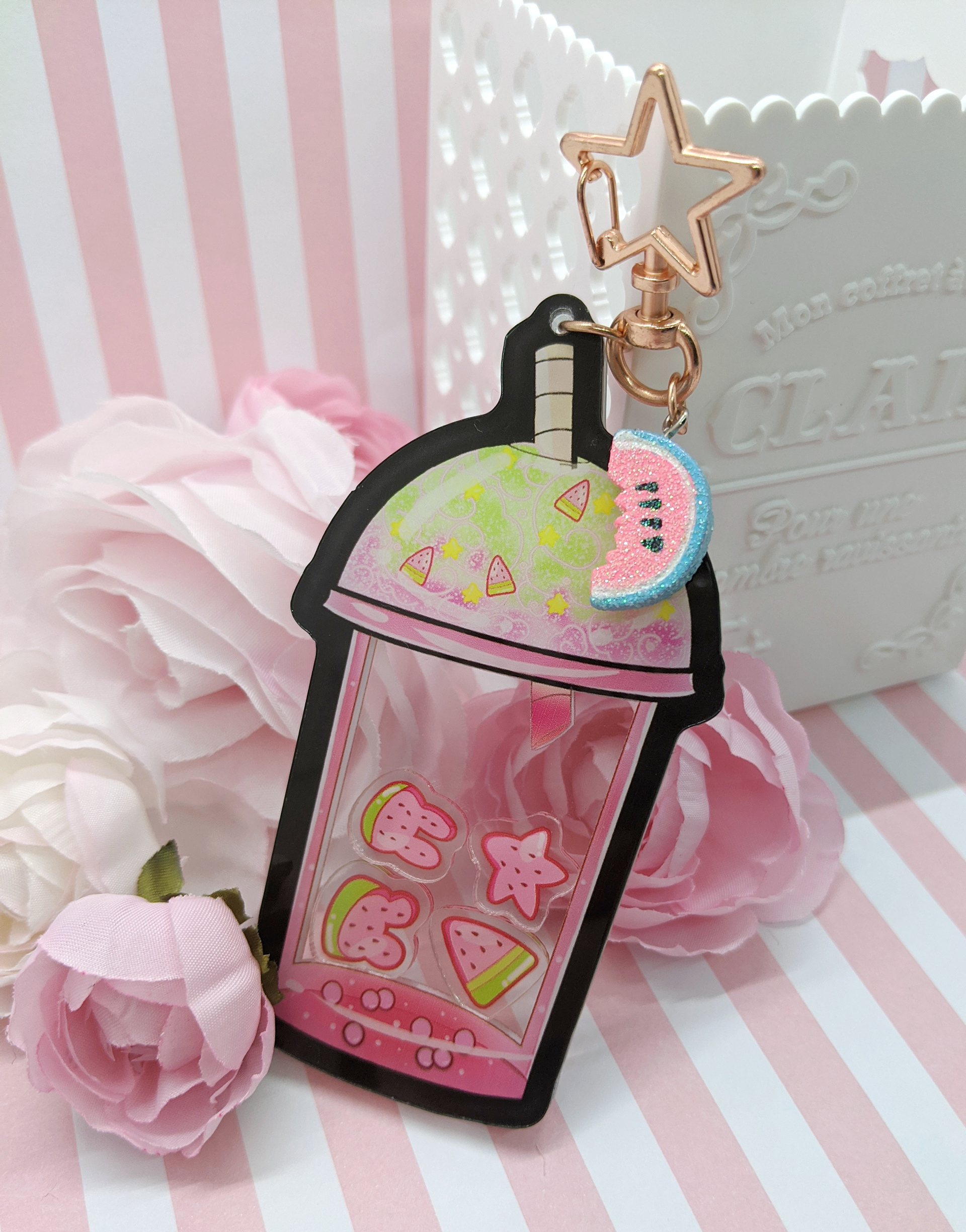 Watermelon Bunny Boba