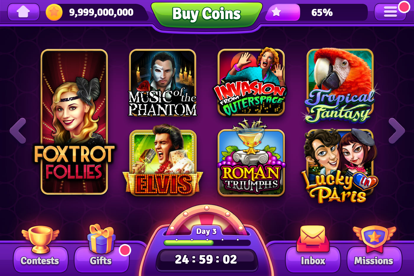 UI/UX Game Designer and Game Artist - Wild Luck Casino for Viber - UI/UX