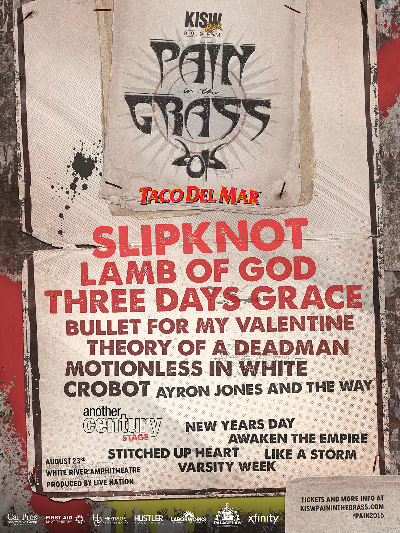 Matt Coppins - KISW Pain in the Grass