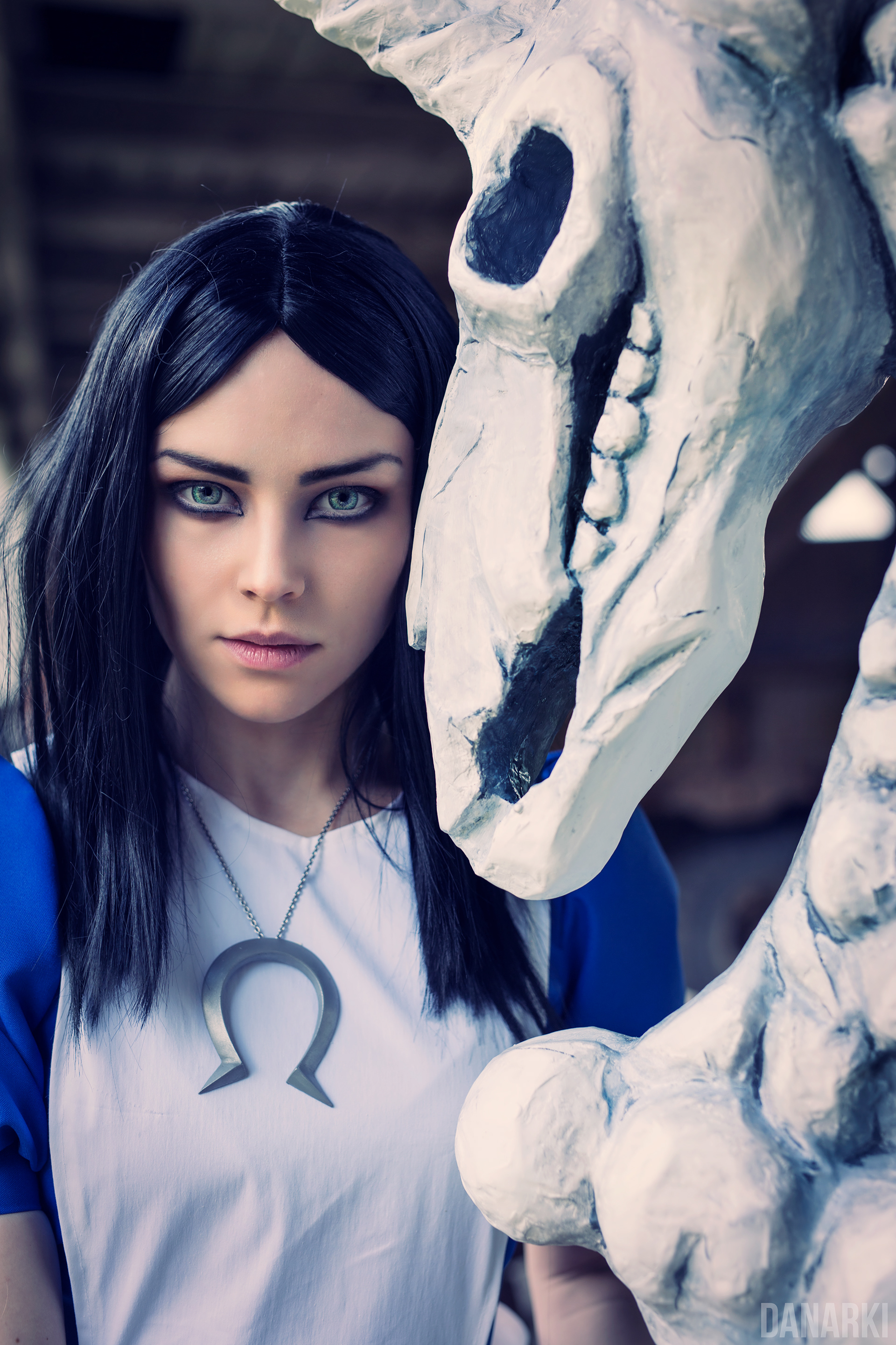 Alice: Madness Returns Alice Black Cosplay Wig