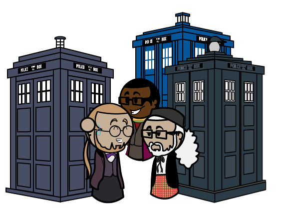 A promotional image that was released on facebook to tease the 36 panel holiday special in 2011.