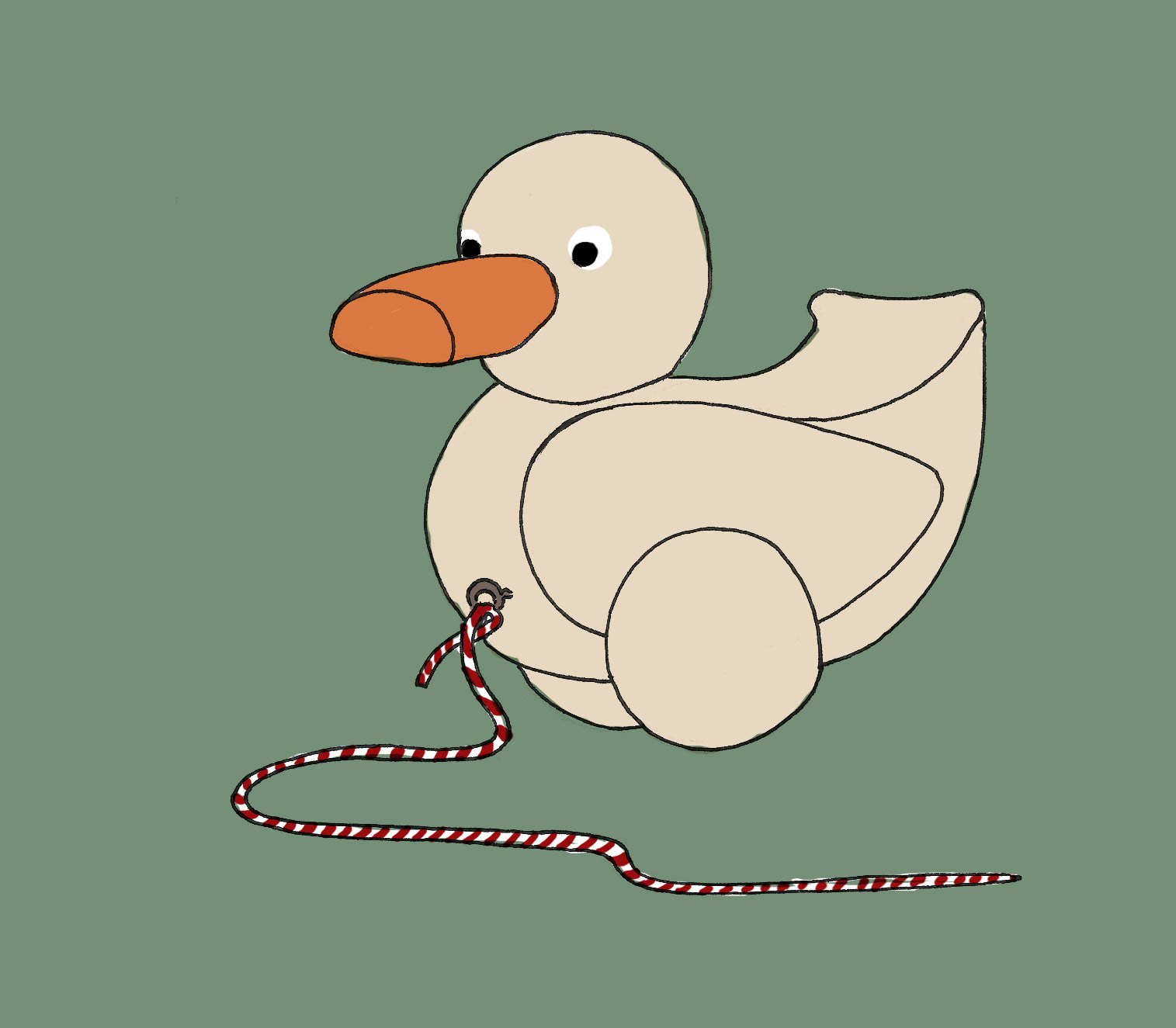 Sluitzegel geboortekaartje