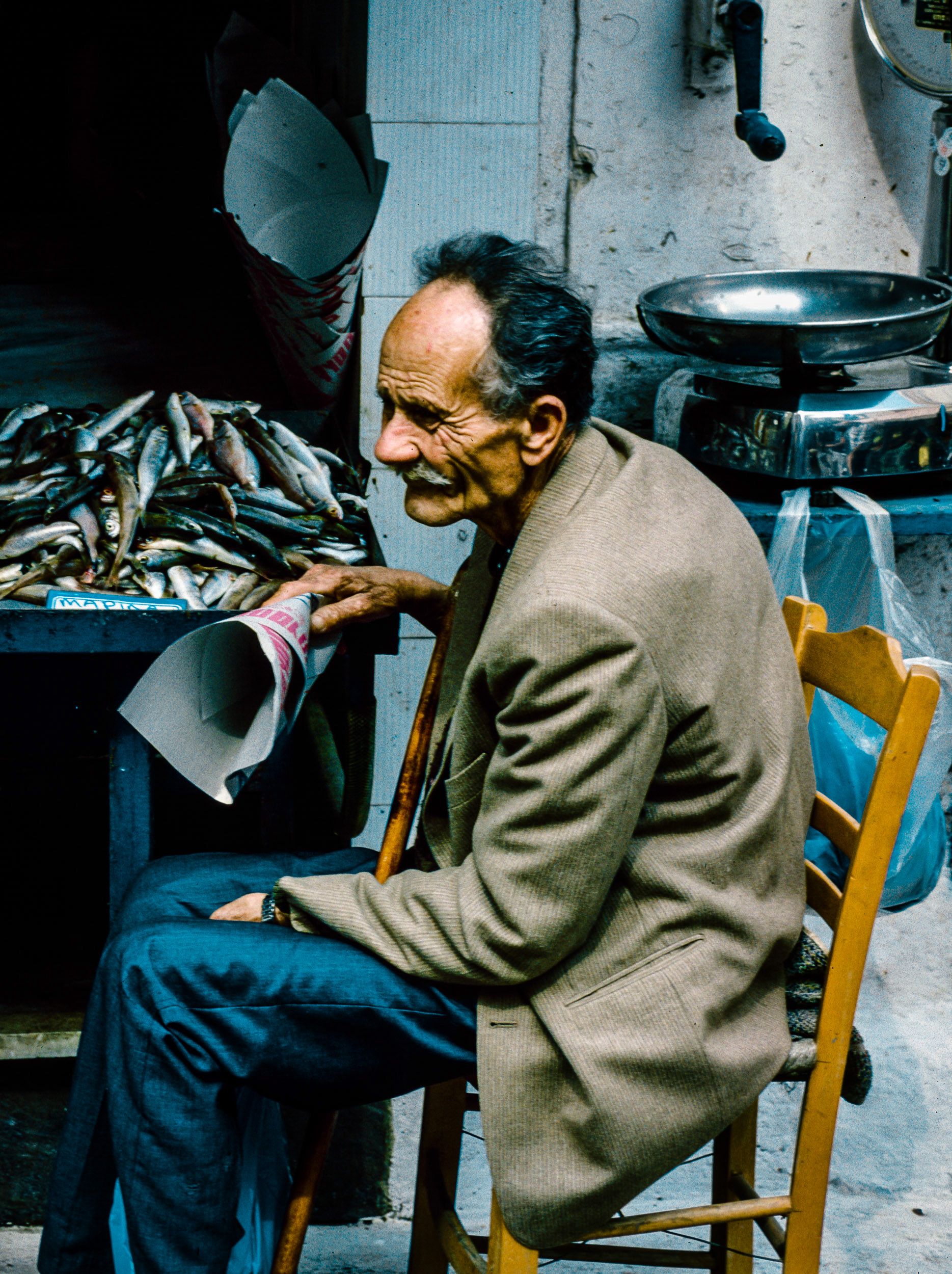 Fishmonger, Crete