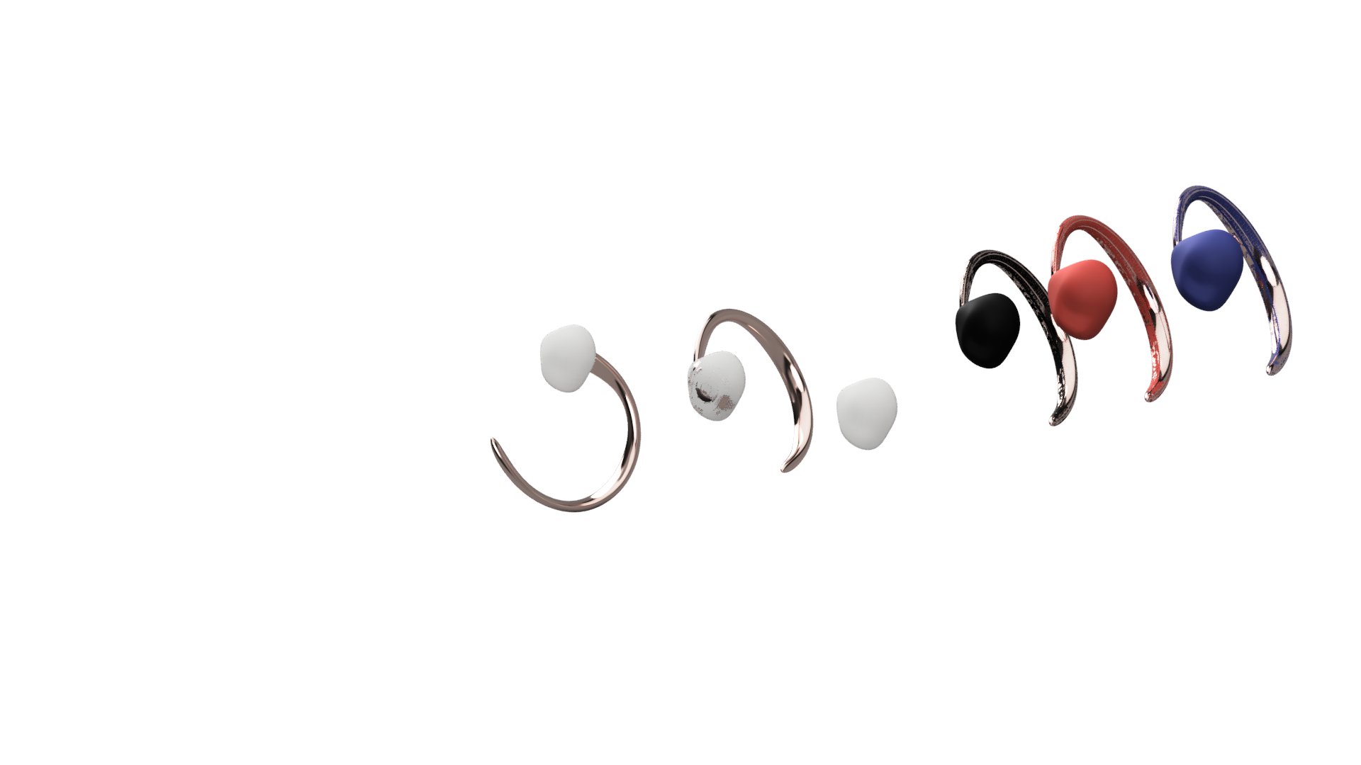 Experimentations with the first draft of the ear piece (Feb 2020)
