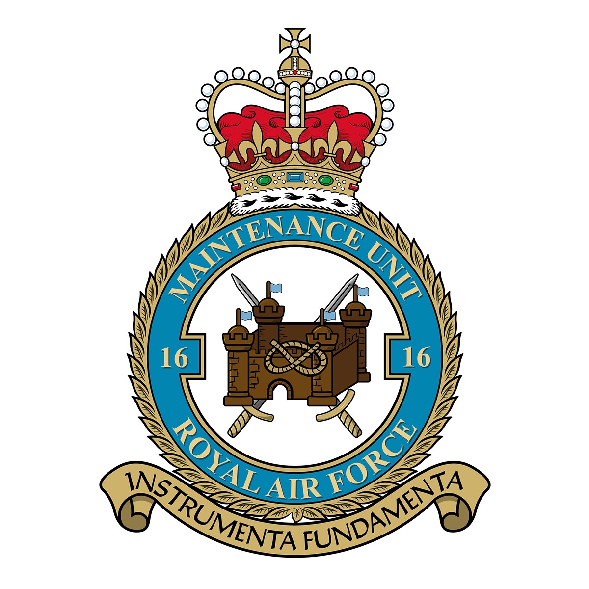 RAF Vector Badges - RAF Maintenance Units