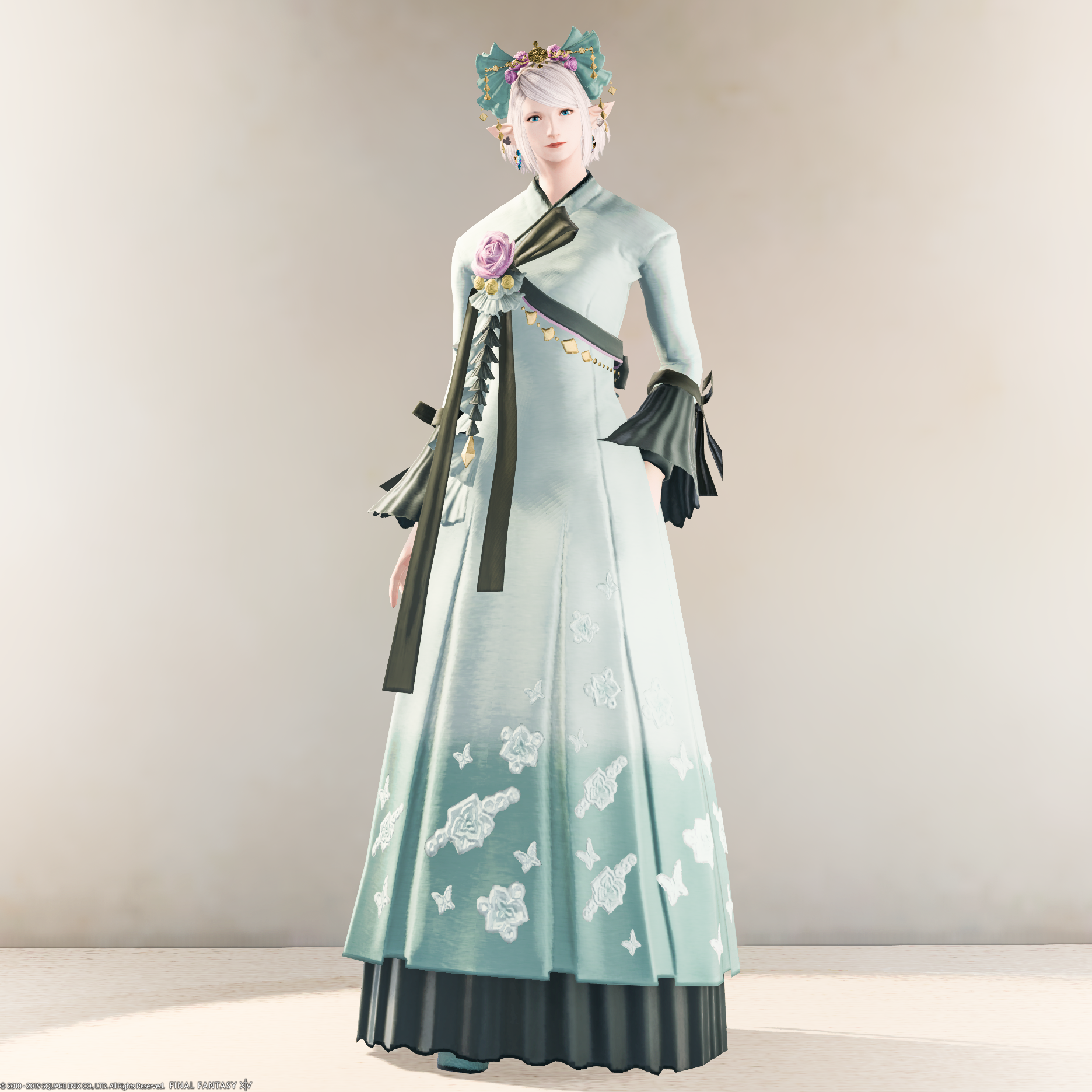 Ffxiv Attire 東方麗人衣装セット