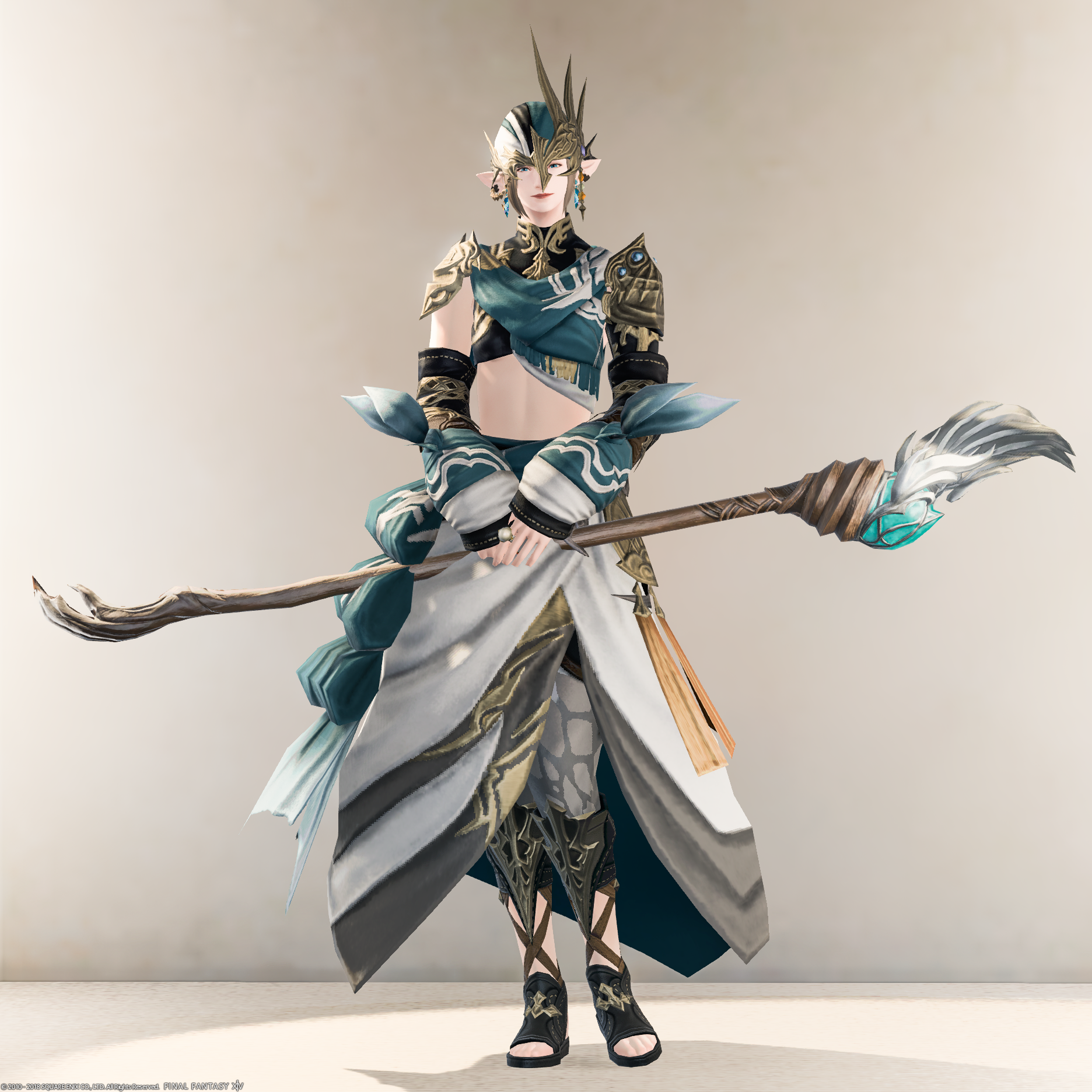 エオルゼアデータベース サリャク ヒーラーチェストラップ Final Fantasy Xiv The Lodestone