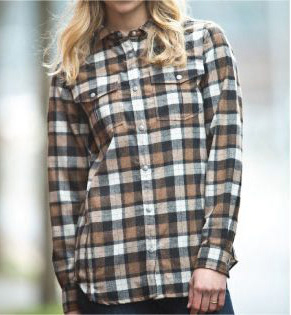 W'S TAOS PLAID SHIRT