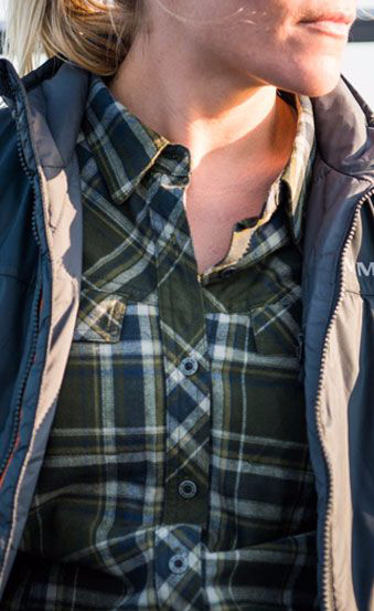 W'S PRIMALOFT FLANNEL SHIRT