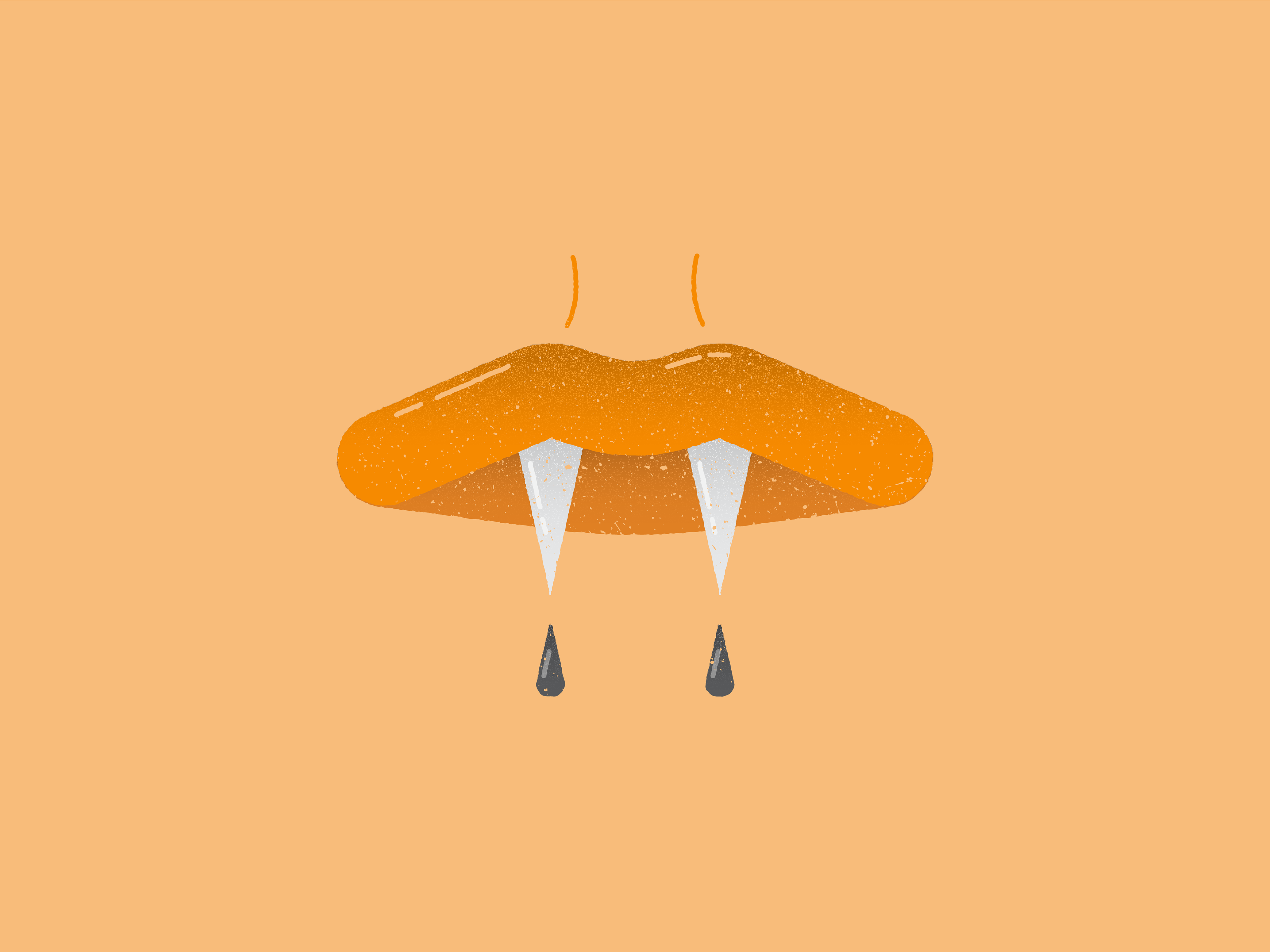 Inktober | Day 08 | Teeth