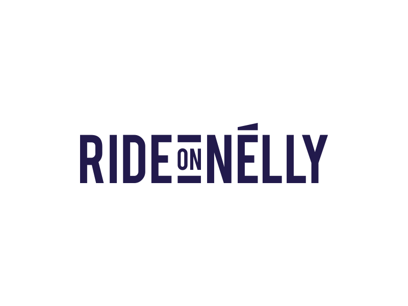 A logo saying Ride on Nelly designed for a charity cycle sportive race based in Hampshire
