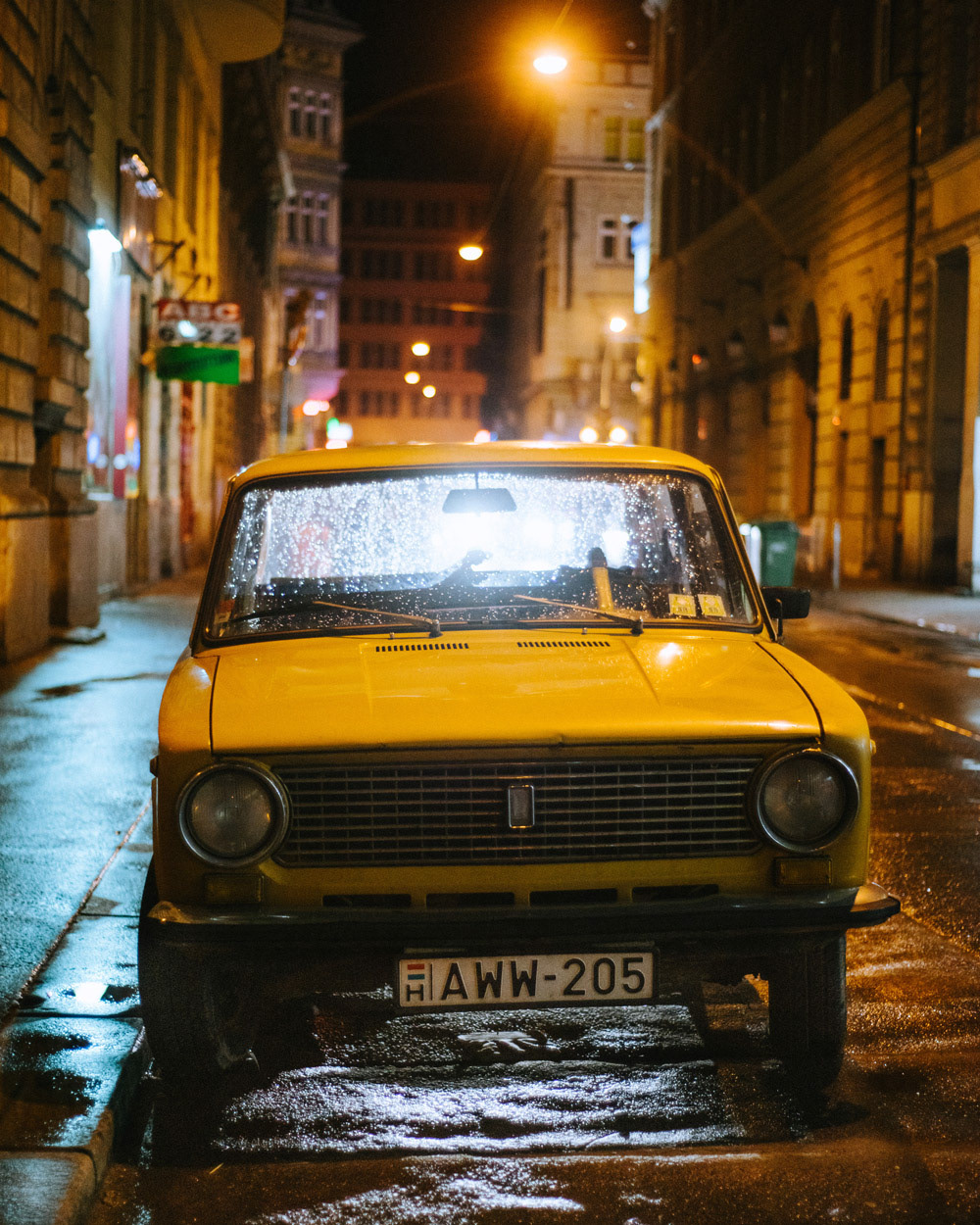 rainy nights in budapest