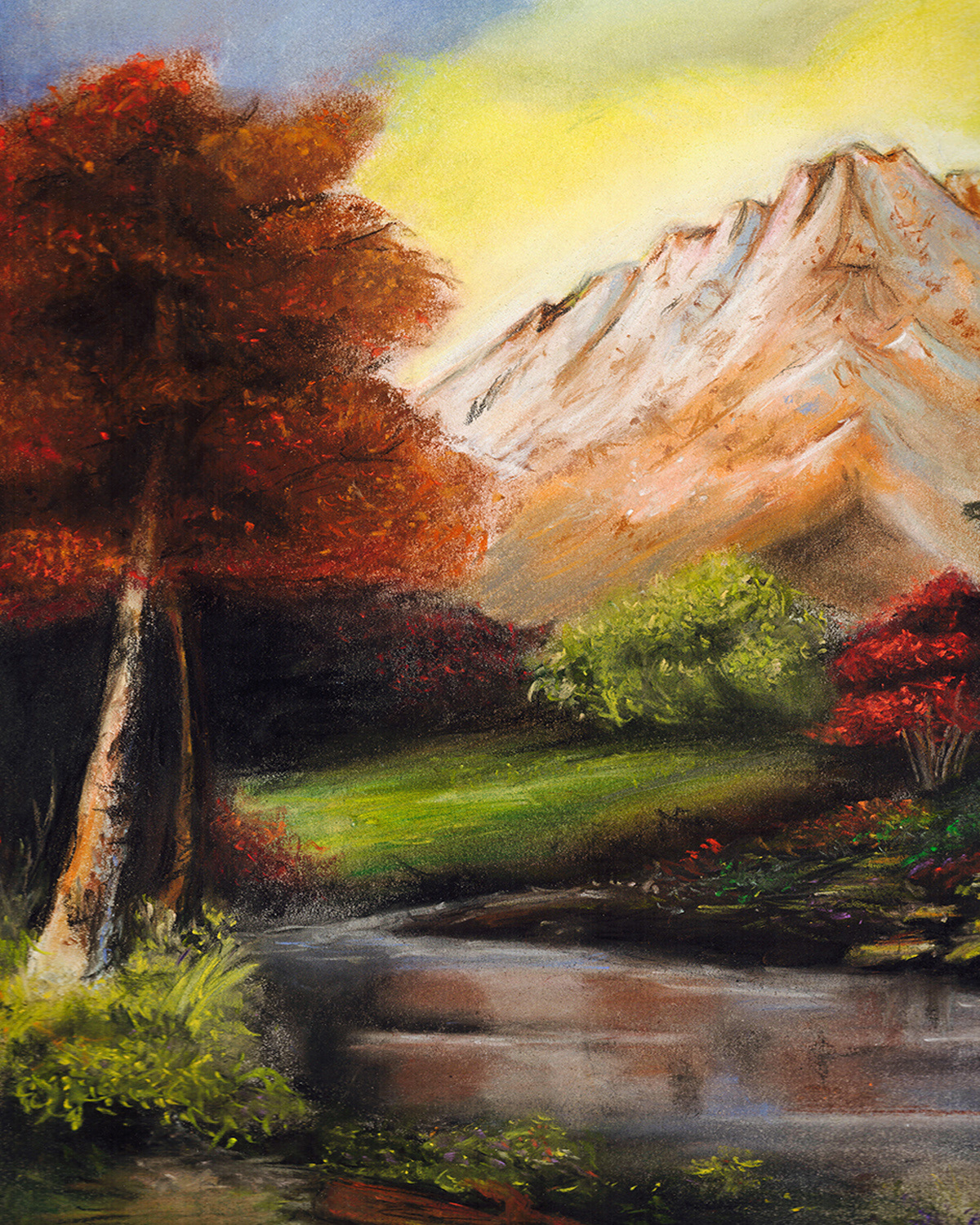 Mountain and Stream