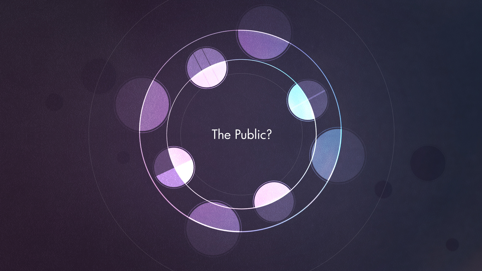 Explainer animation concept development - the public