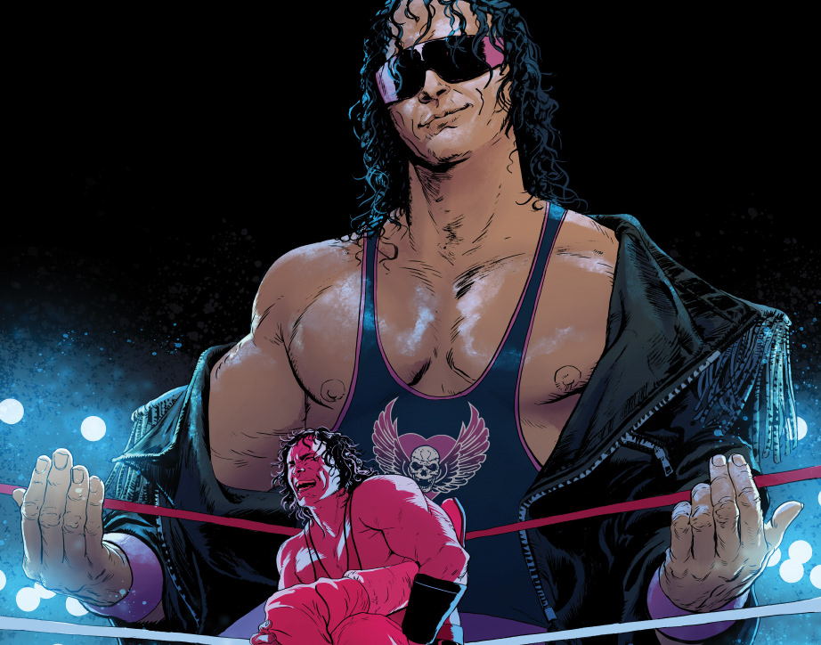Robert Sammelin ARTWORKS - WWE Issue #2 Bret "Hitman" Hart Varian...