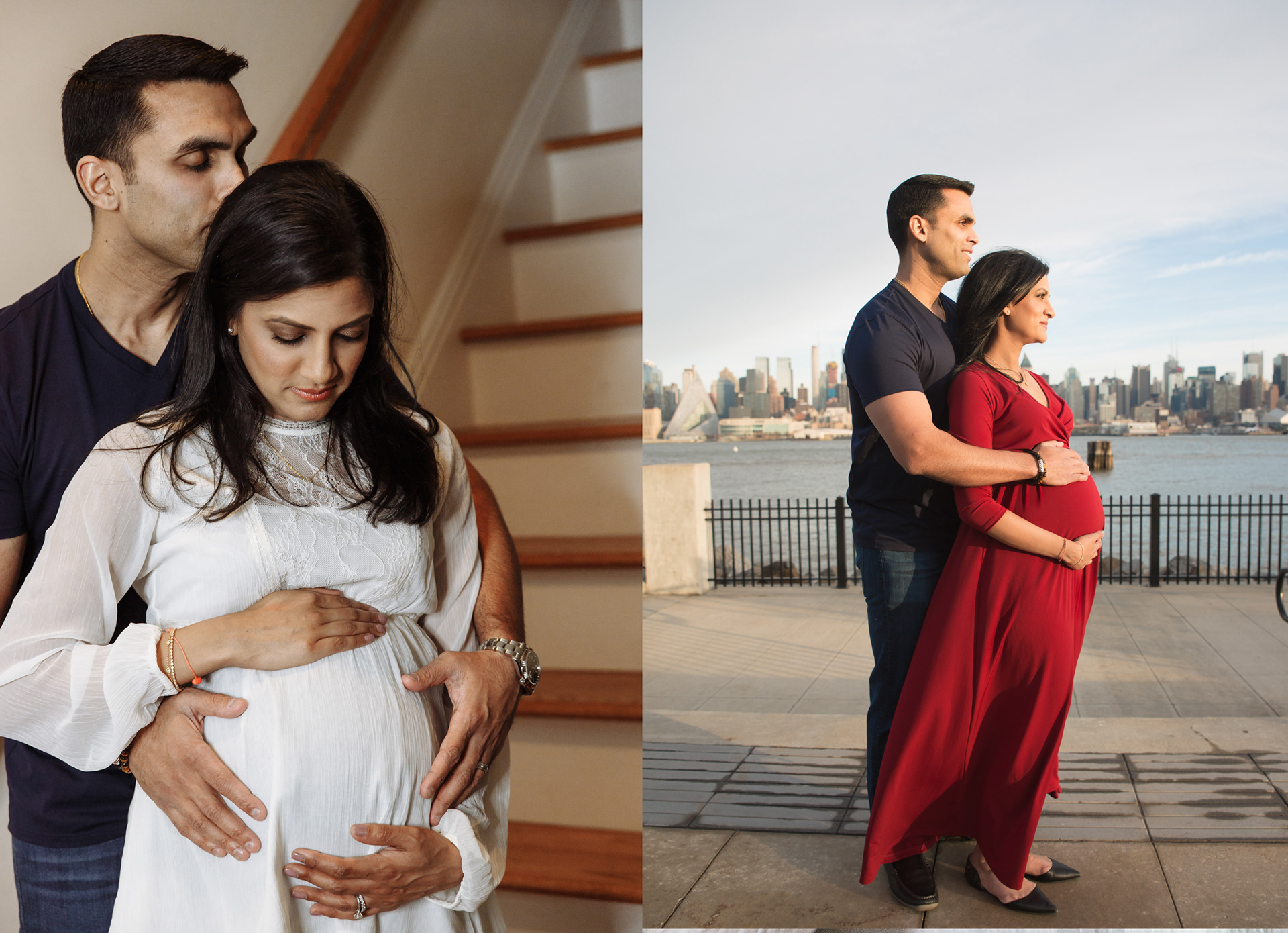 NYC skyline maternity
