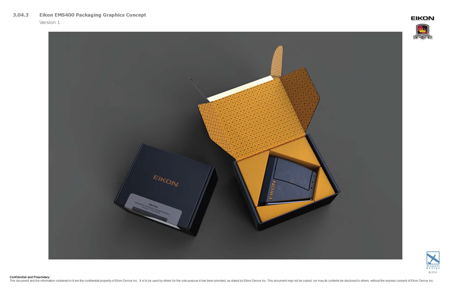Production Packaging