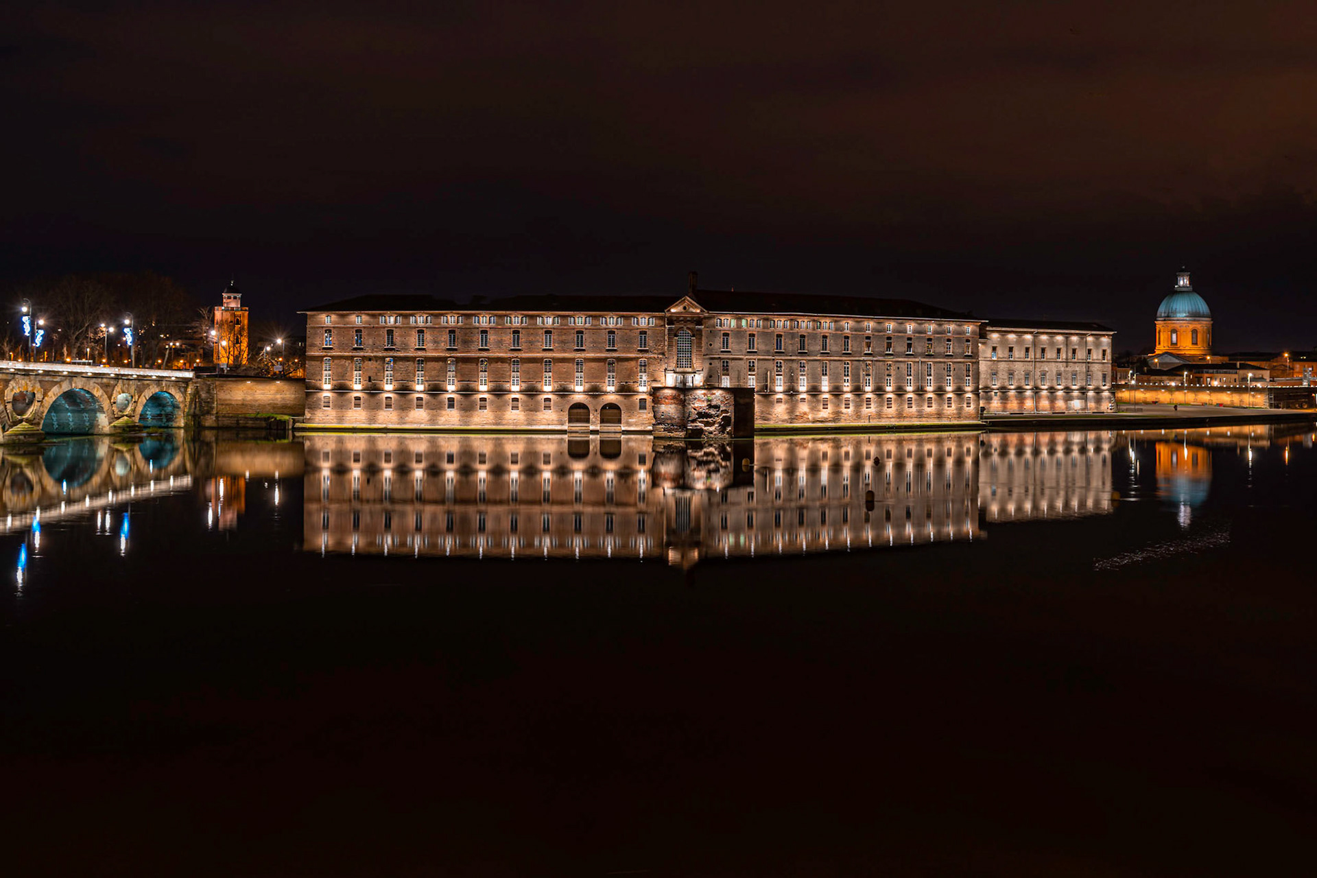 Pont Neuf, Hotel Dieu et Dôme de La Grave