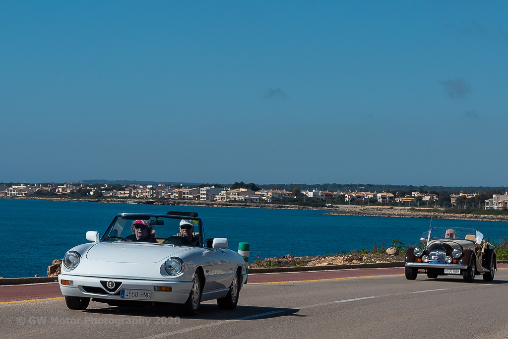 Alfa Romeo Spider and Morgan