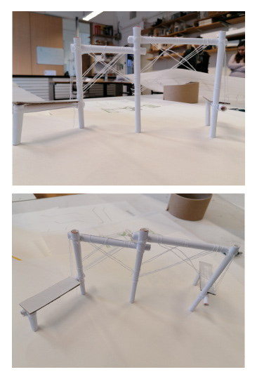 Scaled model of my original stand