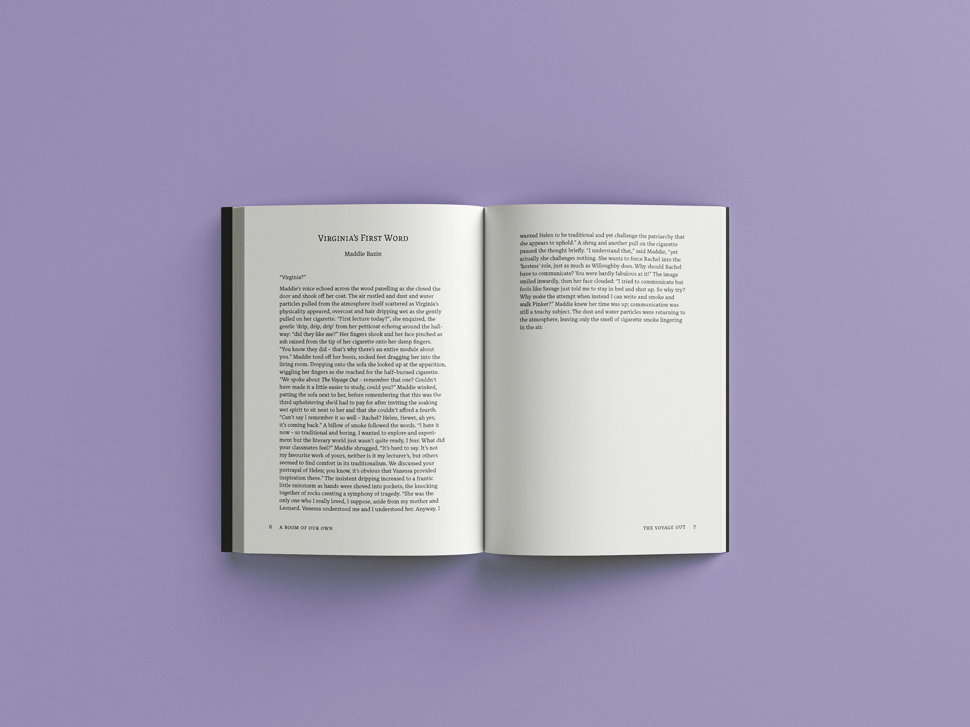 the first entry in the book