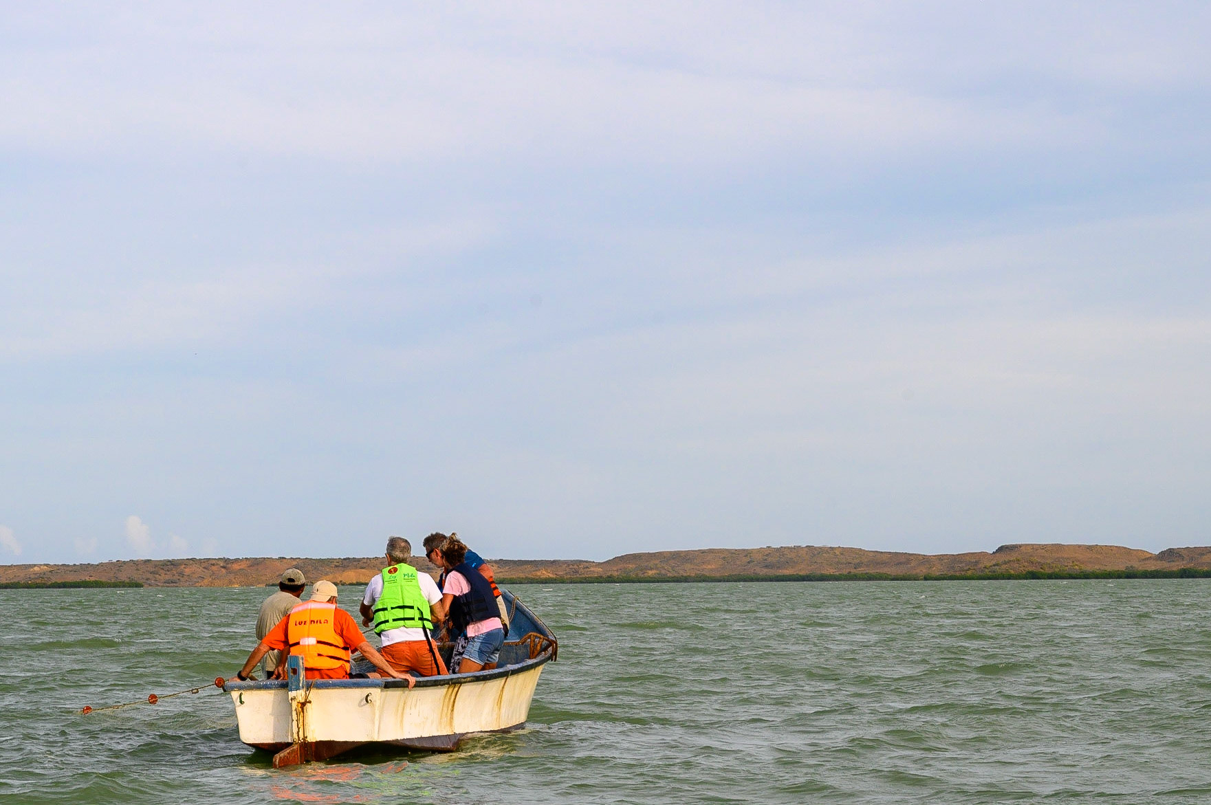 Ballade dans le Bahia Hondita - Séance de pose de filet et pêche