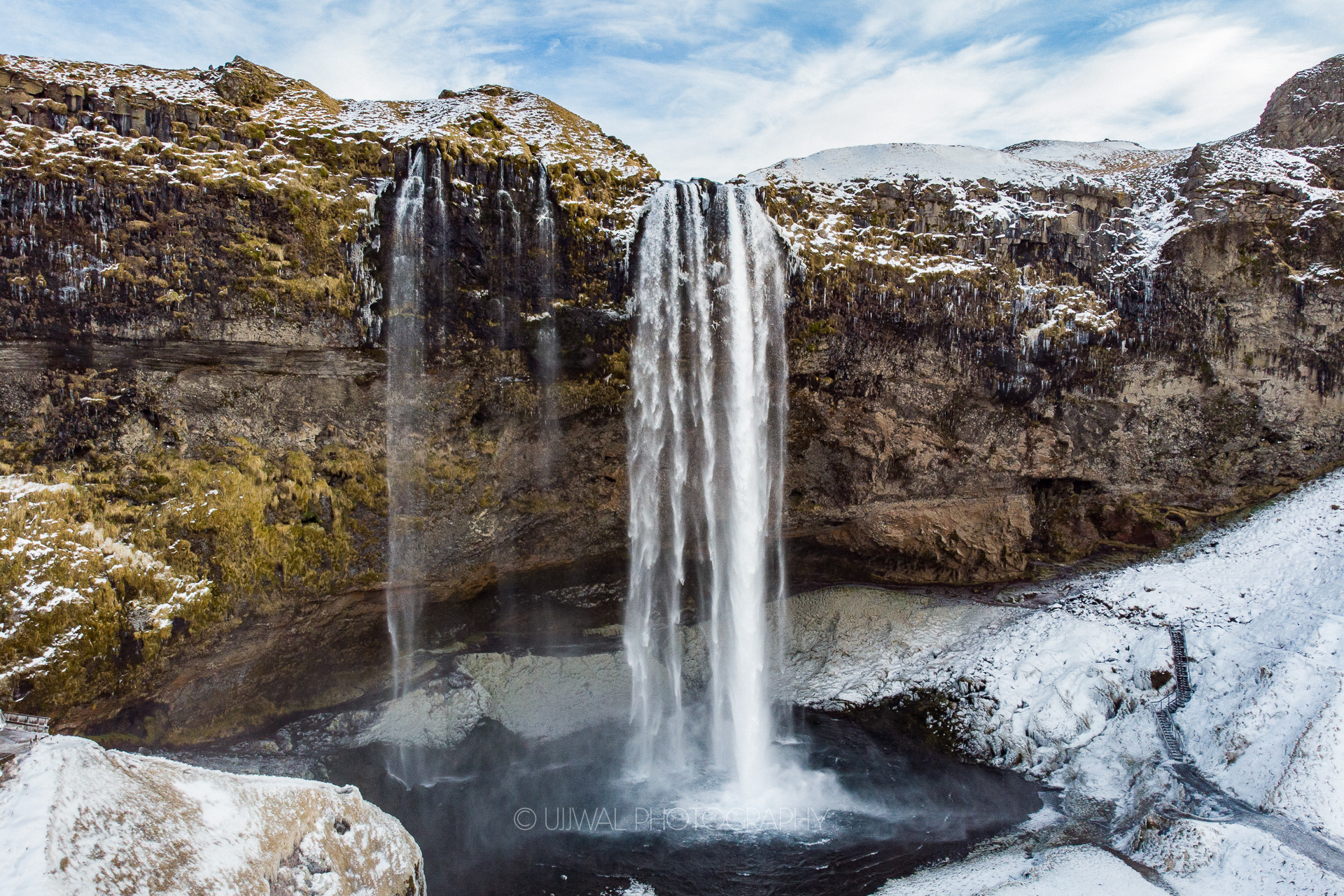 Aerial view of Seljalandsfoss waterfall Iceland.jpg