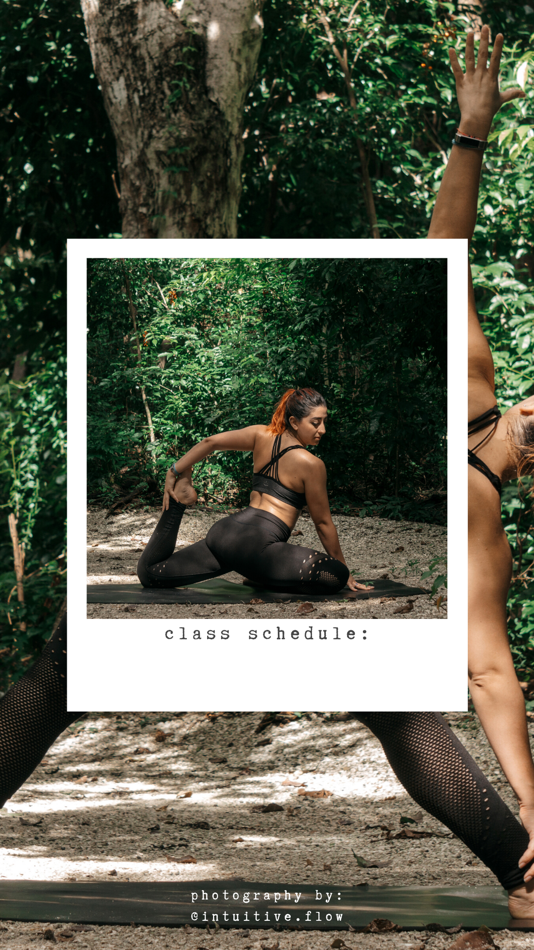 Andrea Flores - Yoga Wellness Teacher Instagram Story Template Design