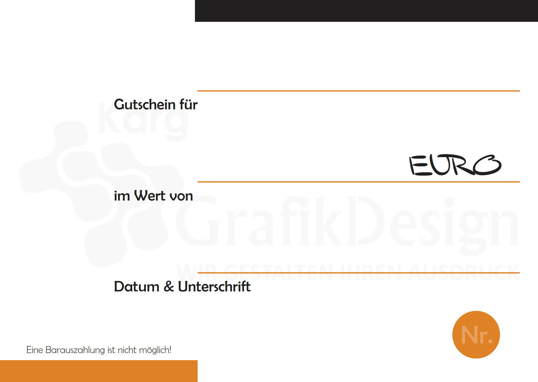 Gutschein (Innenseite)