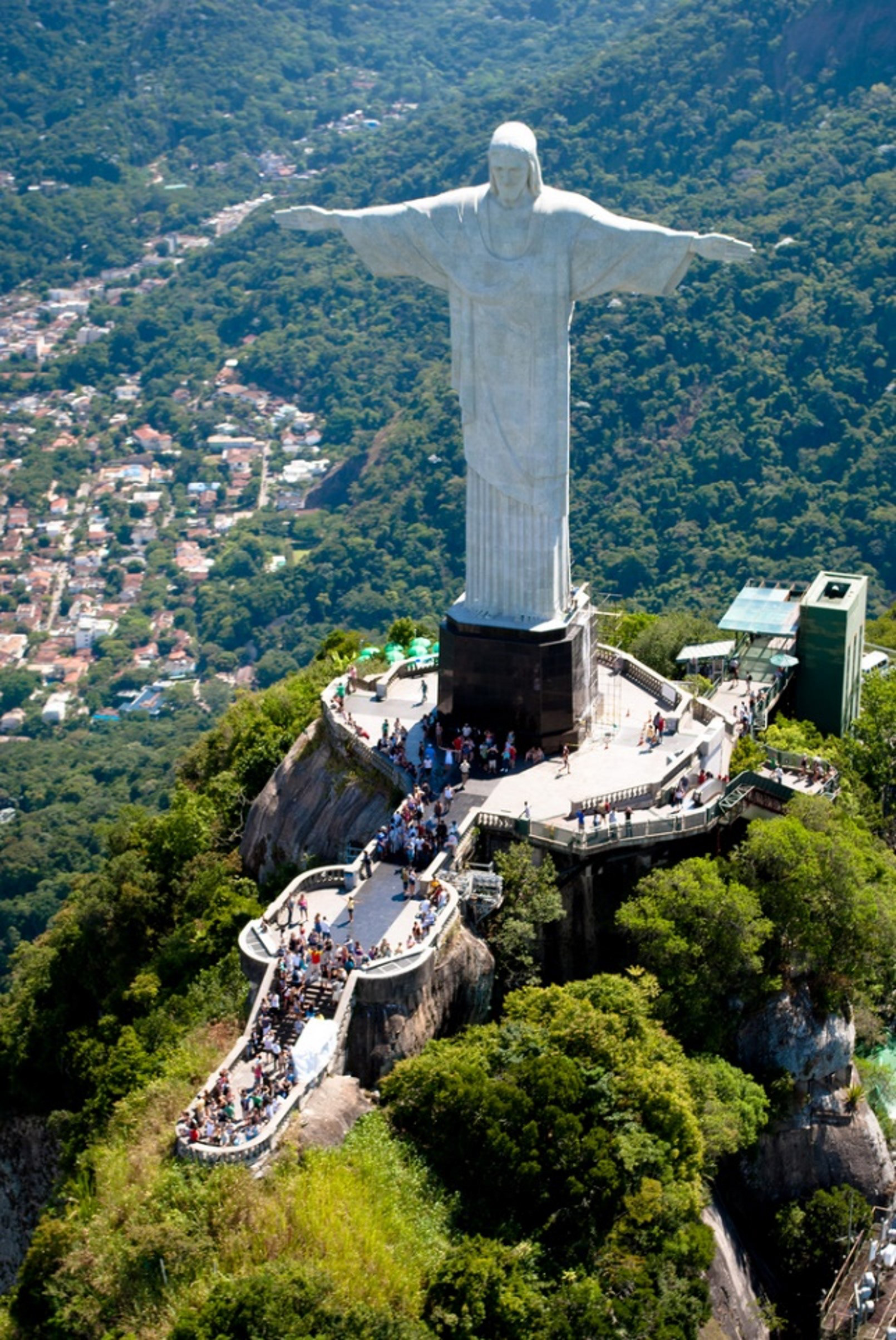 里约热内卢巴西雕像-城市风景壁纸预览 | 10wallpaper.com