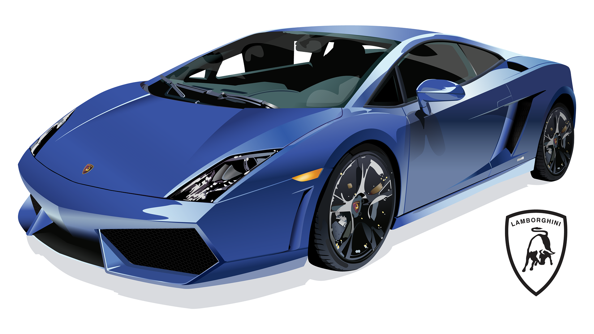 VertigoPrints.com - Lamborghini Illustration