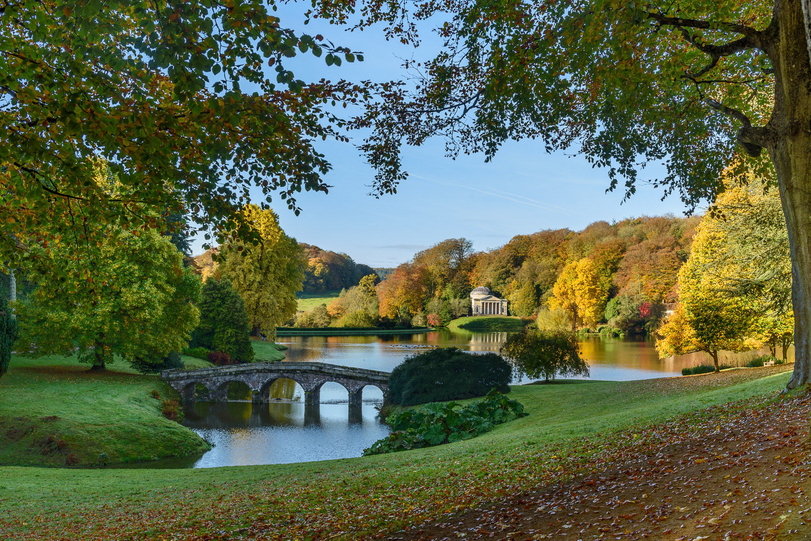 Lambent Light Photography Stourhead in Autumn